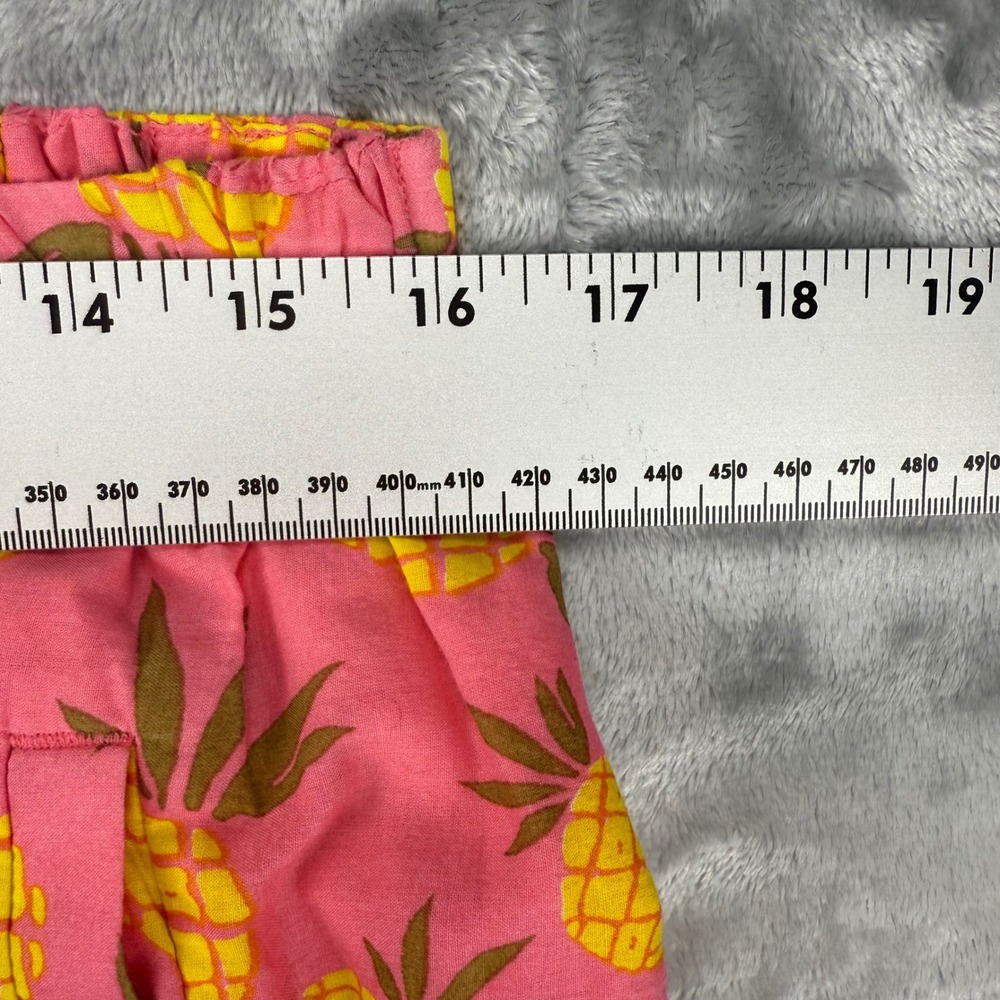 J.Crew Pink Pineapple Print Cotton Mini Skirt Womens Medium 37577 SP 17 - Picture 5 of 16